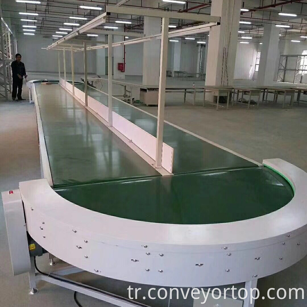 curve belt conveyor